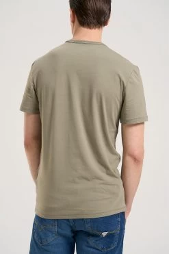 Guess Green Maksim Crew Neck Short Sleeve T-Shirt -Fashion Men Shop M63 362s2