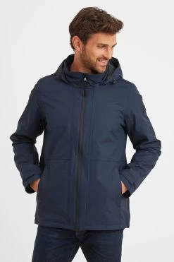 Tog 24 Mens Gribton Blue Waterproof Jacket
