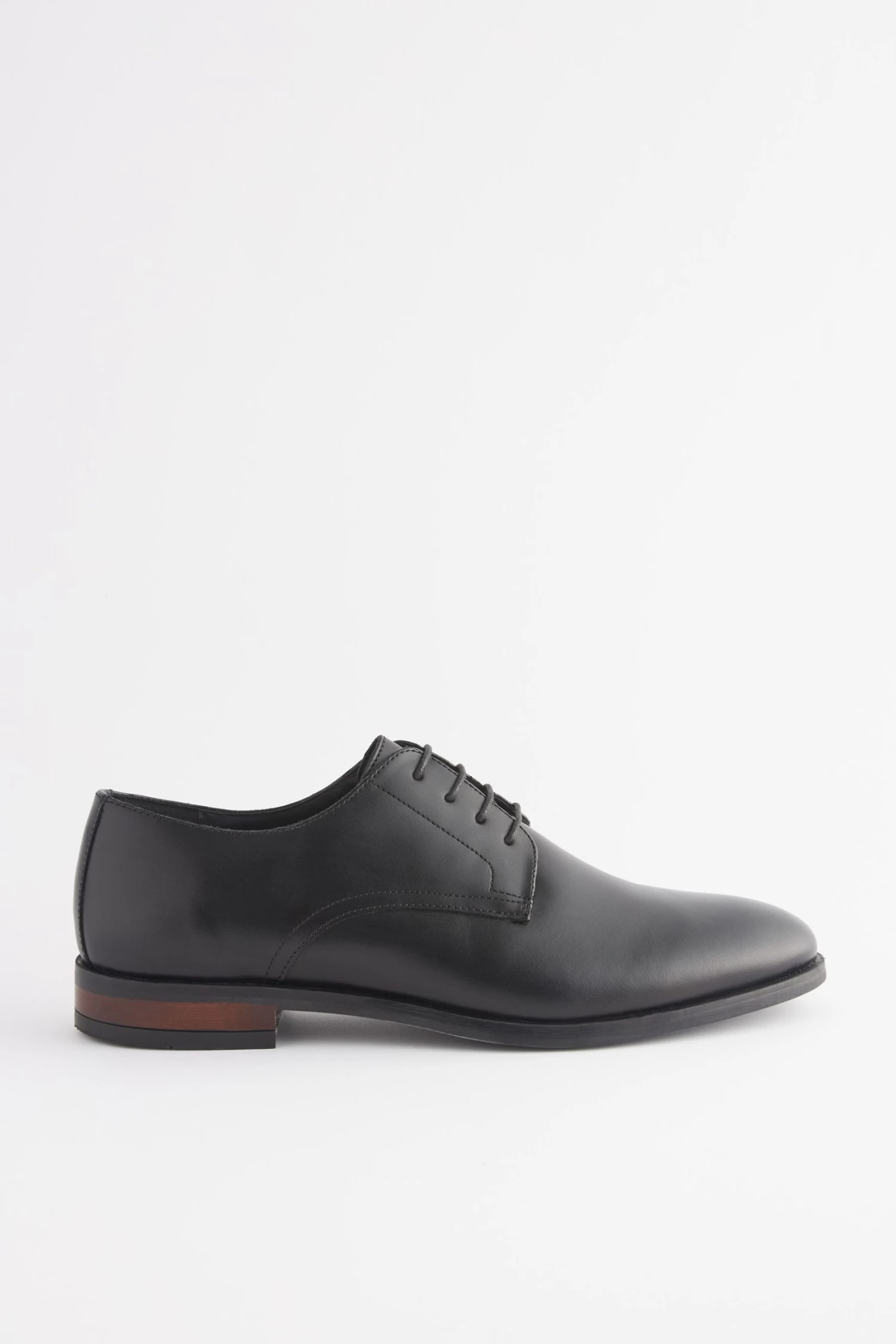 Next Leather Round Toe Derby Shoes 5 Next Leather Round Toe Derby Shoes - Image 3
