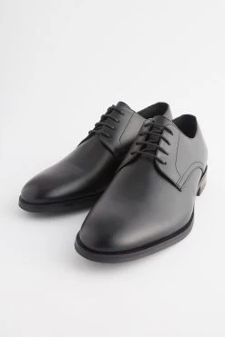 Next Leather Round Toe Derby Shoes 12 Next Leather Round Toe Derby Shoes -Fashion Men Shop M71990s5