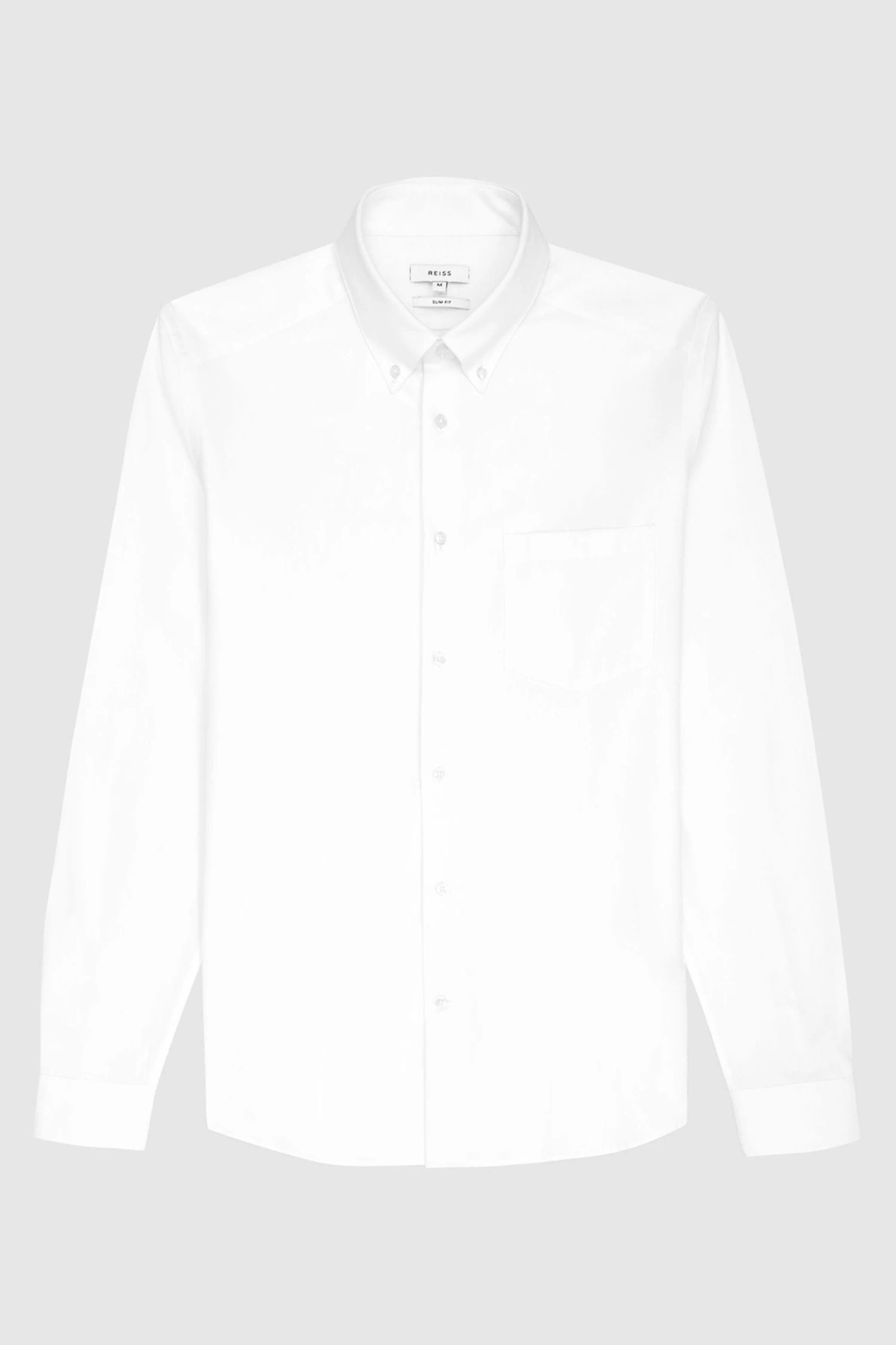 Reiss Greenwich Soft Wash Button Down Oxford Shirt 8 Reiss Greenwich Soft Wash Button Down Oxford Shirt - Image 6