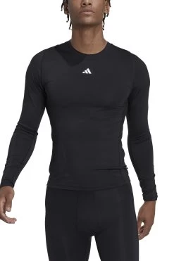 Adidas Techfit Long Sleeve Base Layer T-Shirt -Fashion Men Shop M87420s3