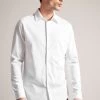 Ted Baker Marros White Long Sleeve Jersey Shirt