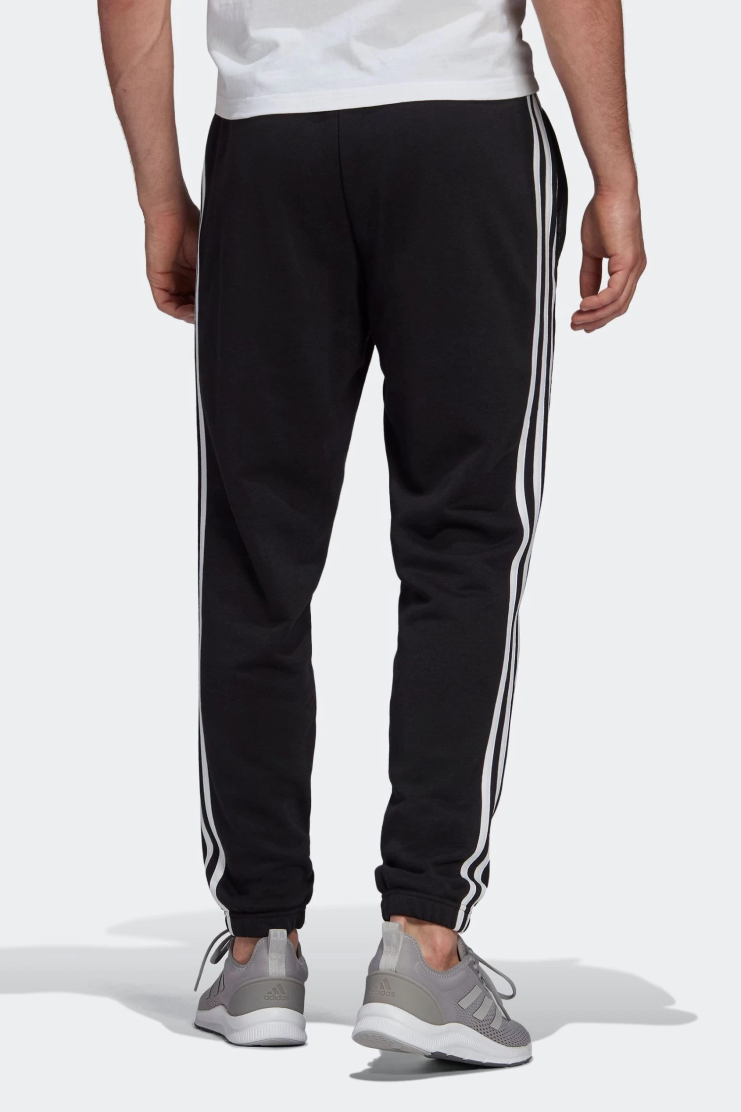 Adidas Essentials French Terry Tape 3-Stripes Joggers 4 Adidas Essentials French Terry Tape 3-Stripes Joggers - Image 2