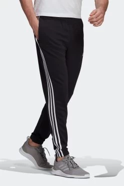 Adidas Essentials French Terry Tape 3-Stripes Joggers 10 Adidas Essentials French Terry Tape 3-Stripes Joggers -Fashion Men Shop M88273s3