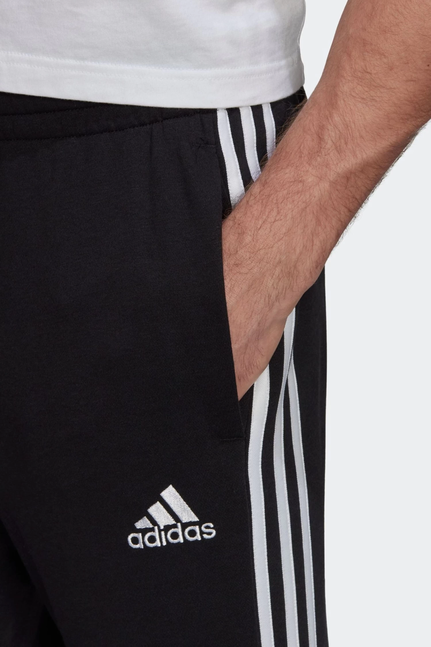 Adidas Essentials French Terry Tape 3-Stripes Joggers 7 Adidas Essentials French Terry Tape 3-Stripes Joggers - Image 5