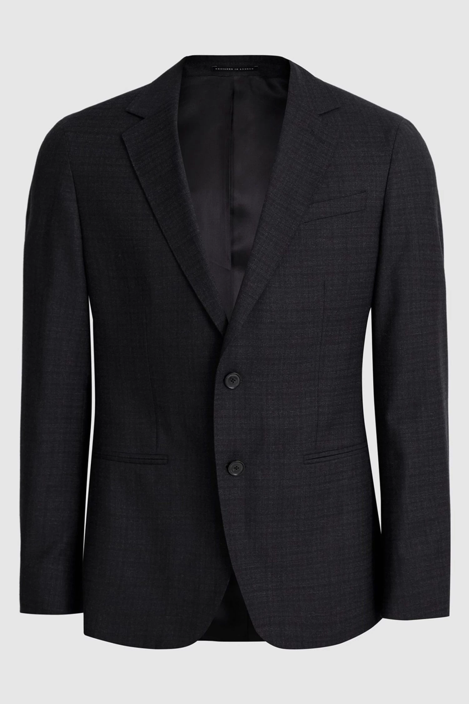 Reiss Tunn B Wool Single Breasted Slub Textured Blazer 4 Reiss Tunn B Wool Single Breasted Slub Textured Blazer - Image 2