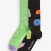 Happy Socks Purple Bart Special Gift Set 2 Pack -Fashion Men Shop M92369s