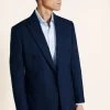 MOSS Blue Slim Fit Twisted Suit: Jacket