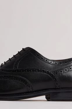 Ted Baker Amaiss Black Formal Leather Brogue Shoes -Fashion Men Shop M95967s4