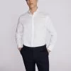 MOSS Regular Fit Dobby White Shirt -Fashion Men Shop N02266s