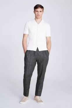 MOSS Green Linen Chill Joggers 8 MOSS Green Linen Chill Joggers -Fashion Men Shop N02539s3