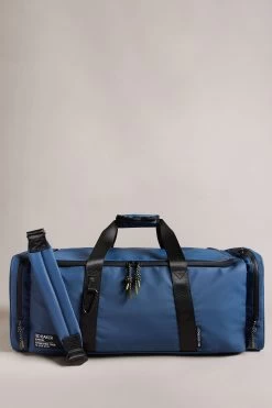 Ted Baker Blue Hyke Rubberised Holdall