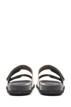 Jones Bootmaker Green Wetherby Double Strap Sandals -Fashion Men Shop N37351s5