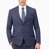Ted Baker Tailoring Blue Check Slim Suit: Jacket -Fashion Men Shop N43835s