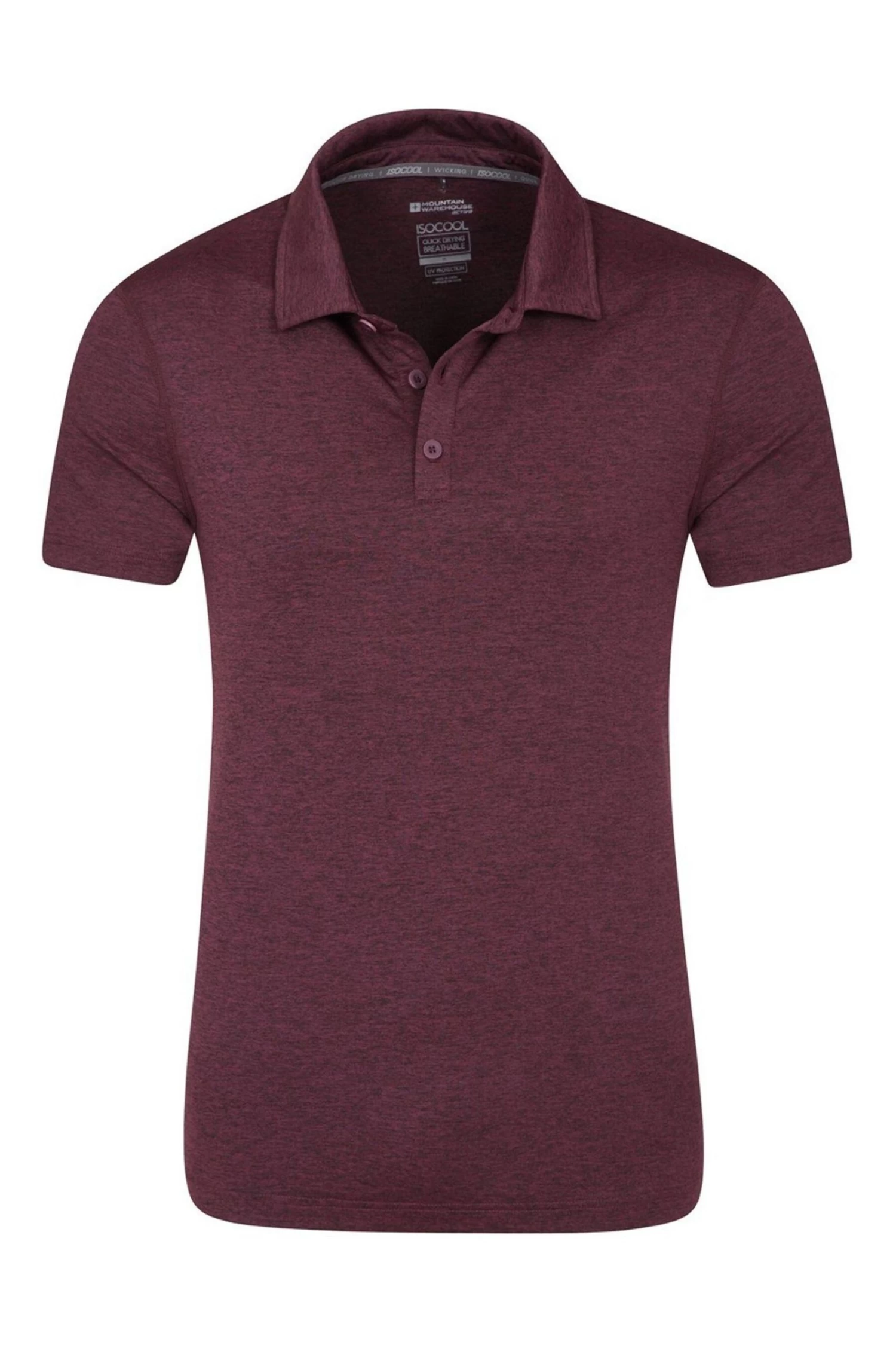 Mountain Warehouse Deuce IsoCool Mens Breathable UV Polo Shirt 6 Mountain Warehouse Deuce IsoCool Mens Breathable UV Polo Shirt - Image 4