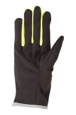 Mountain Warehouse Black Mens Running Gloves -Fashion Men Shop P35138s3