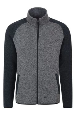 Mountain Warehouse Idris II Mens Raglan Fleece Jacket
