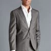 Charles Tyrwhitt Slim Fit Sharkskin Business Suit Jacket -Fashion Men Shop P99 386s
