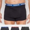 BadRhino Big & Tall 3 Pack Waistband Boxers -Fashion Men Shop Q19142s