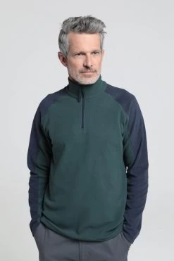 Mountain Warehouse Ashbourne Half-Zip Fleece - Mens