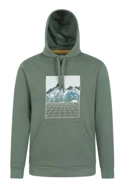 Mountain Warehouse Mountain Grid Mens Hoodie