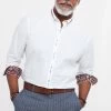 Joe Browns Cut Above Collar Shirt -Fashion Men Shop Q36373s