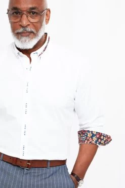 Joe Browns Cut Above Collar Shirt -Fashion Men Shop Q36373s5