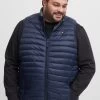 Blend Big Size Lightweight Puffa Gillet -Fashion Men Shop Q37983s