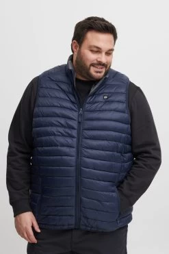 Blend Big Size Lightweight Puffa Gillet