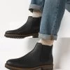 Next Black Leather Chelsea Boots -Fashion Men Shop T04216s