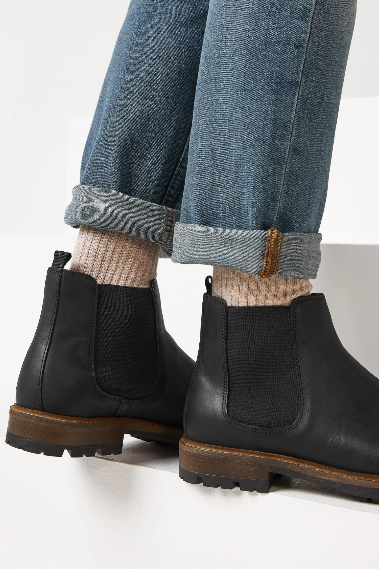 Next Black Leather Chelsea Boots 5 Next Black Leather Chelsea Boots - Image 3