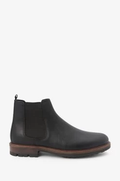 Next Black Leather Chelsea Boots 12 Next Black Leather Chelsea Boots -Fashion Men Shop T04216s4
