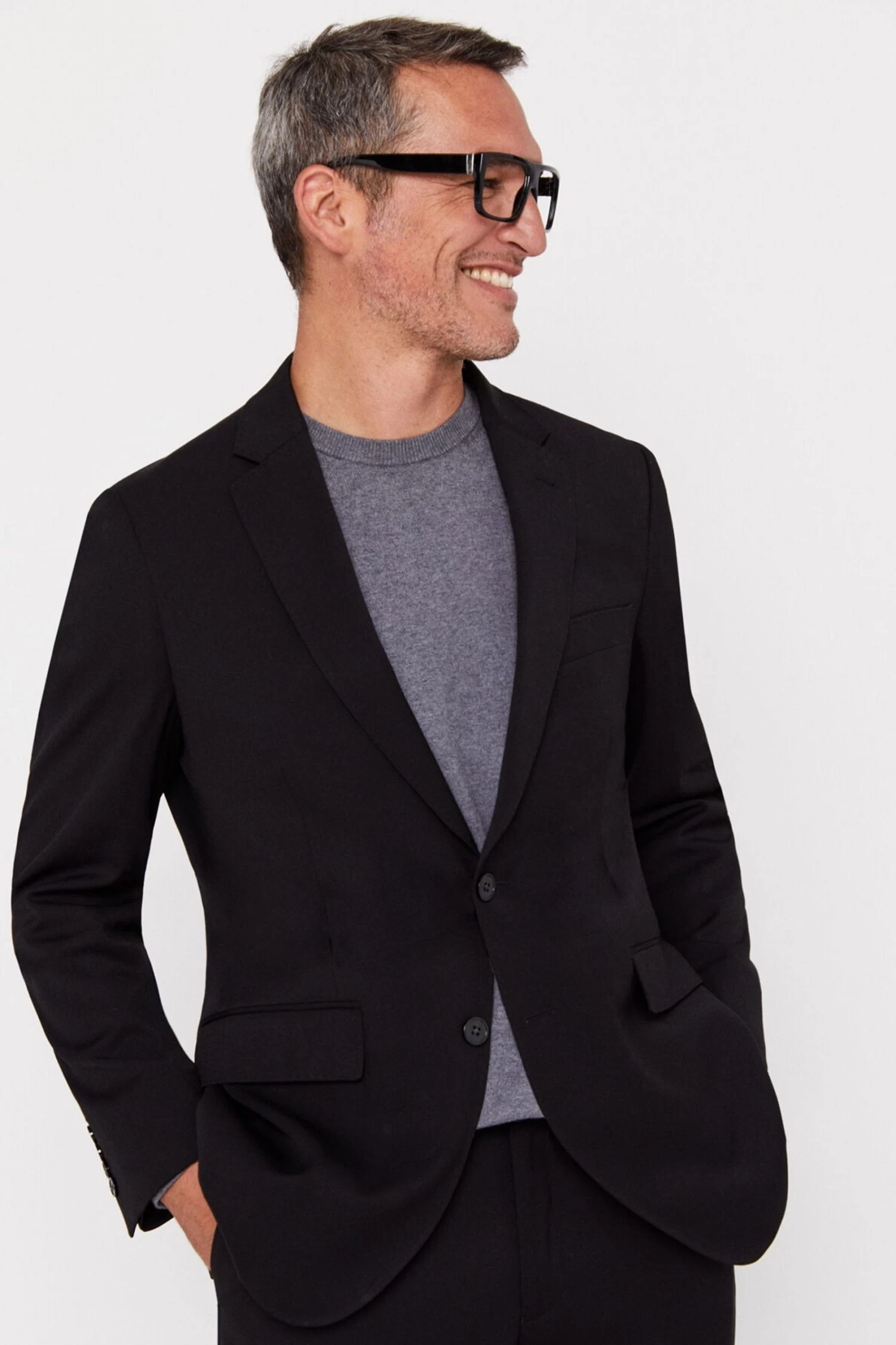 Cortefiel Black Serie XXI Suit: Blazer 3 Cortefiel Black Serie XXI Suit: Blazer