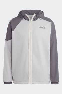 Adidas Originals Grey Adventure Winter Fabric Mix Hoodie -Fashion Men Shop T14645s6