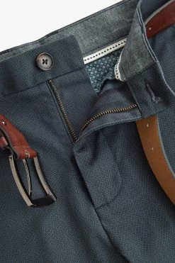 Next Slim Fit Belted Soft Touch Chino Trousers -Fashion Men Shop T19 185s2