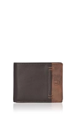 Lakeland Leather Stitch Leather Bi-Fold Wallet