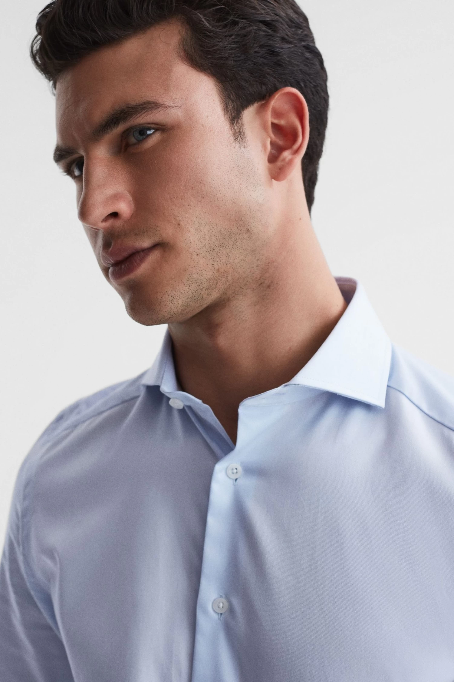 Reiss Storm Cotton Twill Slim Fit Shirt 6 Reiss Storm Cotton Twill Slim Fit Shirt - Image 4