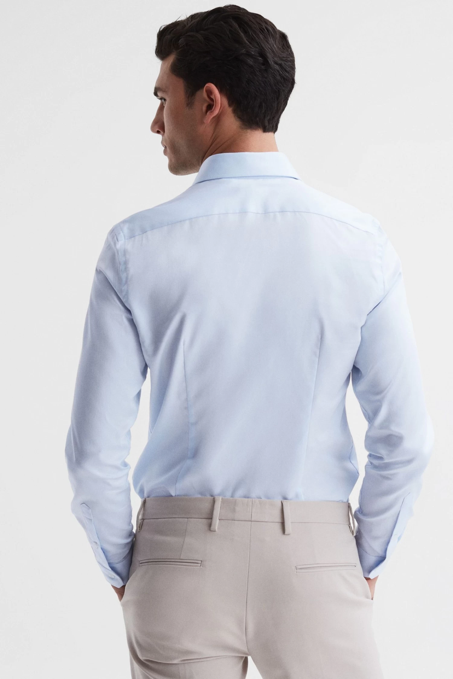 Reiss Storm Cotton Twill Slim Fit Shirt 7 Reiss Storm Cotton Twill Slim Fit Shirt - Image 5