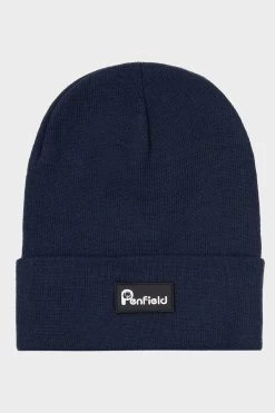 Penfield Blue Bear Reverse Badge Beanie Hat