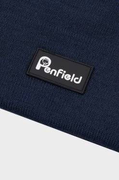 Penfield Blue Bear Reverse Badge Beanie Hat -Fashion Men Shop T49021s3