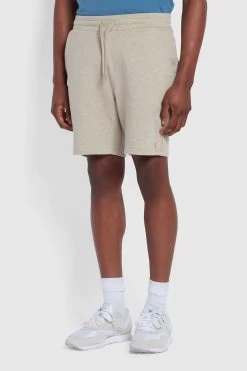 Farah Durrington Brown Jersey Shorts