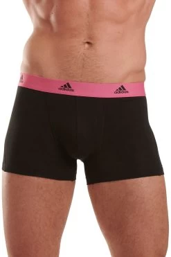 Adidas Active Flex Cotton Three Stripe Boxer Briefs 3 Pack -Fashion Men Shop T54983s4