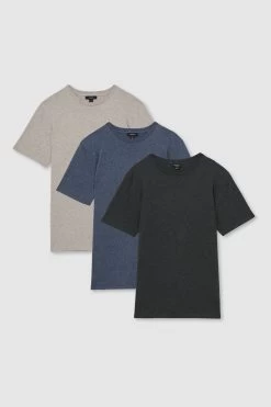 Reiss Bless 3 Pack Crew Neck T-Shirts 12 Reiss Bless 3 Pack Crew Neck T-Shirts -Fashion Men Shop T55098s4
