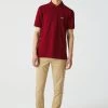 Lacoste Burgundy Red Polo