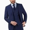 Jeff Banks Navy Blue Plain Performance Jacket 2 Jeff Banks Navy Blue Plain Performance Jacket -Fashion Men Shop T61 459s