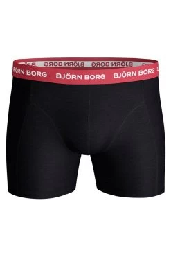 Bjorn Borg Cotton Stretch Black Boxer 3 Pack -Fashion Men Shop T61618s4