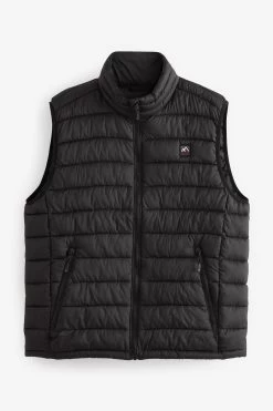 Next Black Shower Resistant Lightweight Puffer Gilet 10 Next Black Shower Resistant Lightweight Puffer Gilet -Fashion Men Shop T62136s4