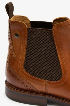 Next Tan Brown Formal Chelsea Boots -Fashion Men Shop T65156s5