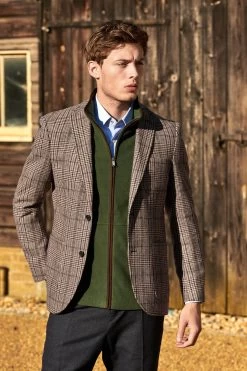 Next Slim Nova Fides Wool Blend Formal Jacket